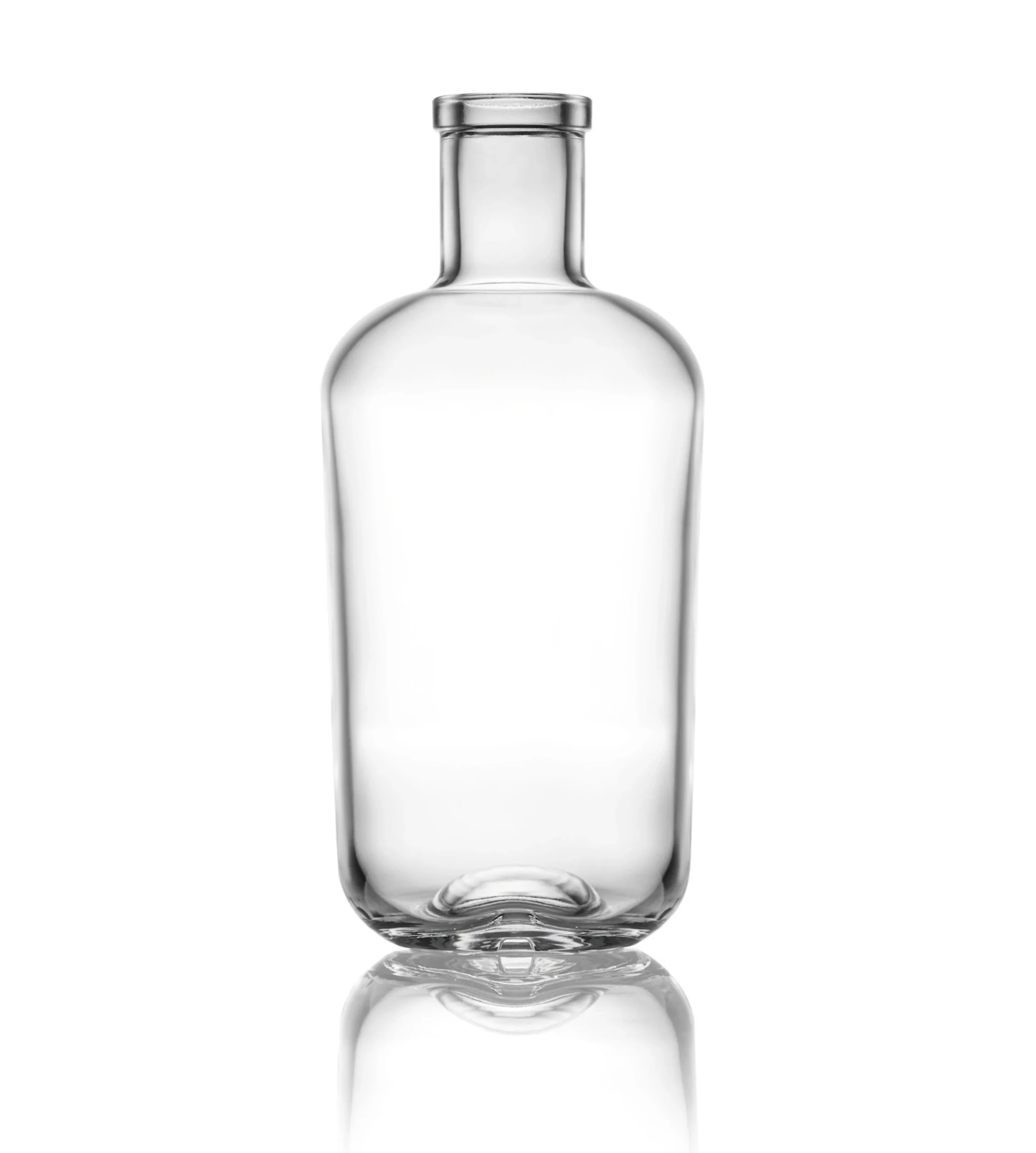 Malin glass bottle