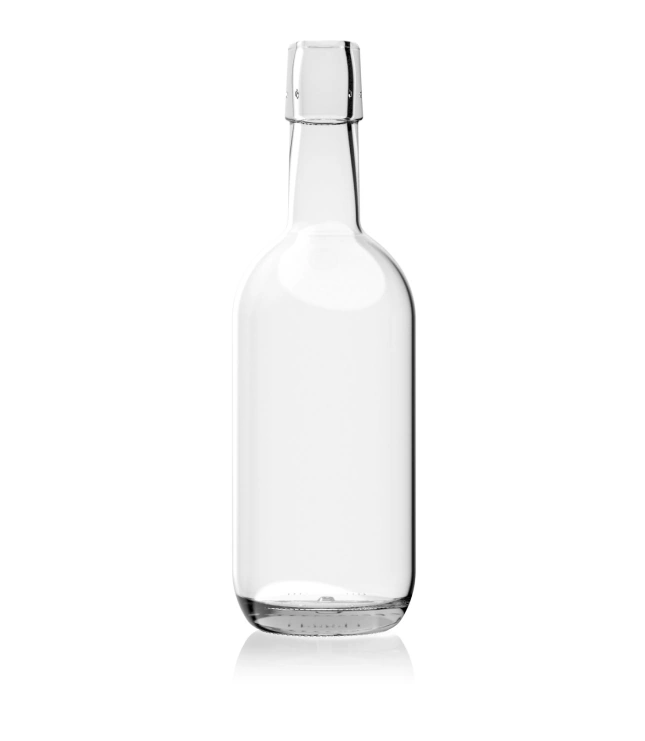 Neptune glass bottle