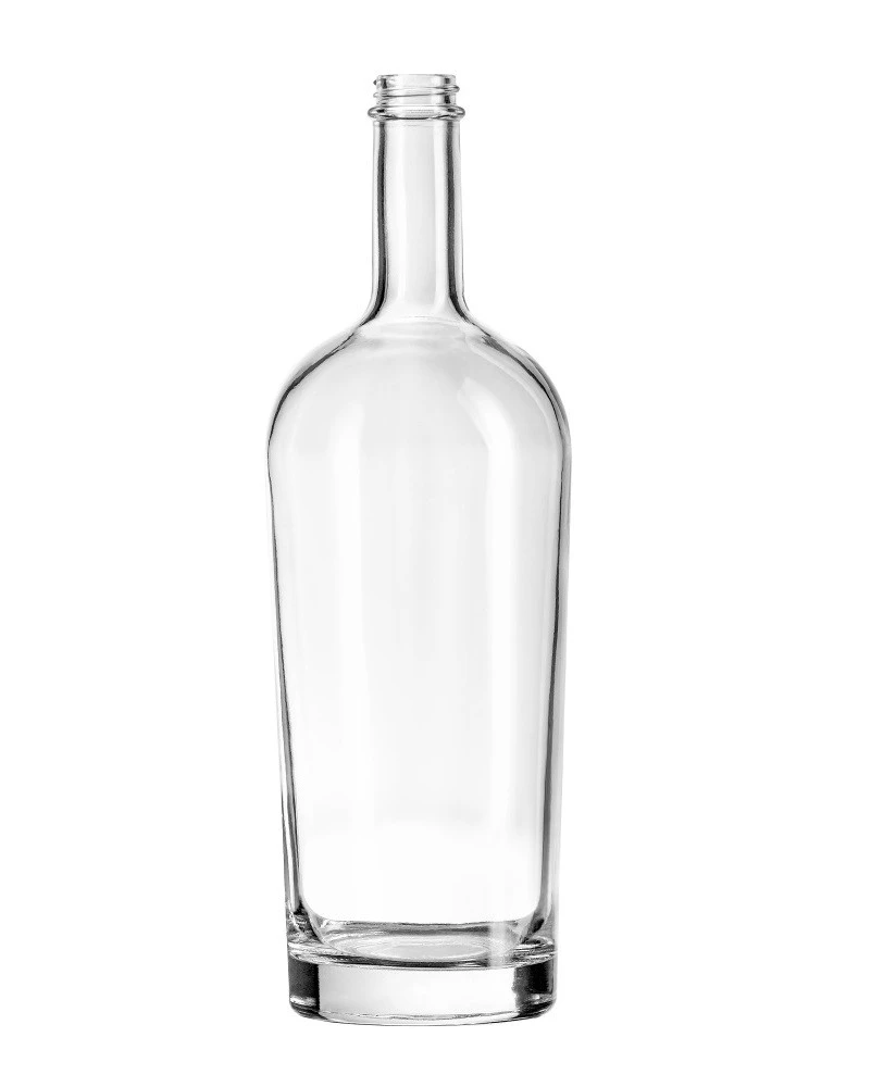 Vodka bottle glass bottle
