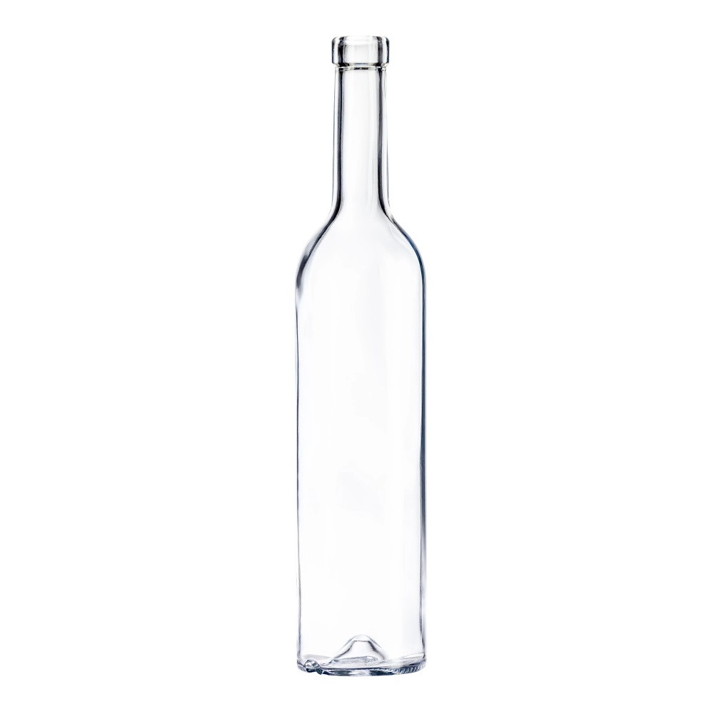 Vodka glass bottle